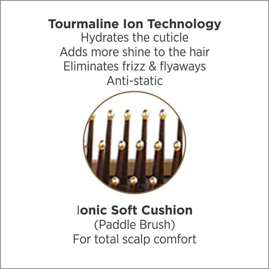 Olivia Garden NanoThermic Ceramic + Ion Styler Hair Brush (Styling)