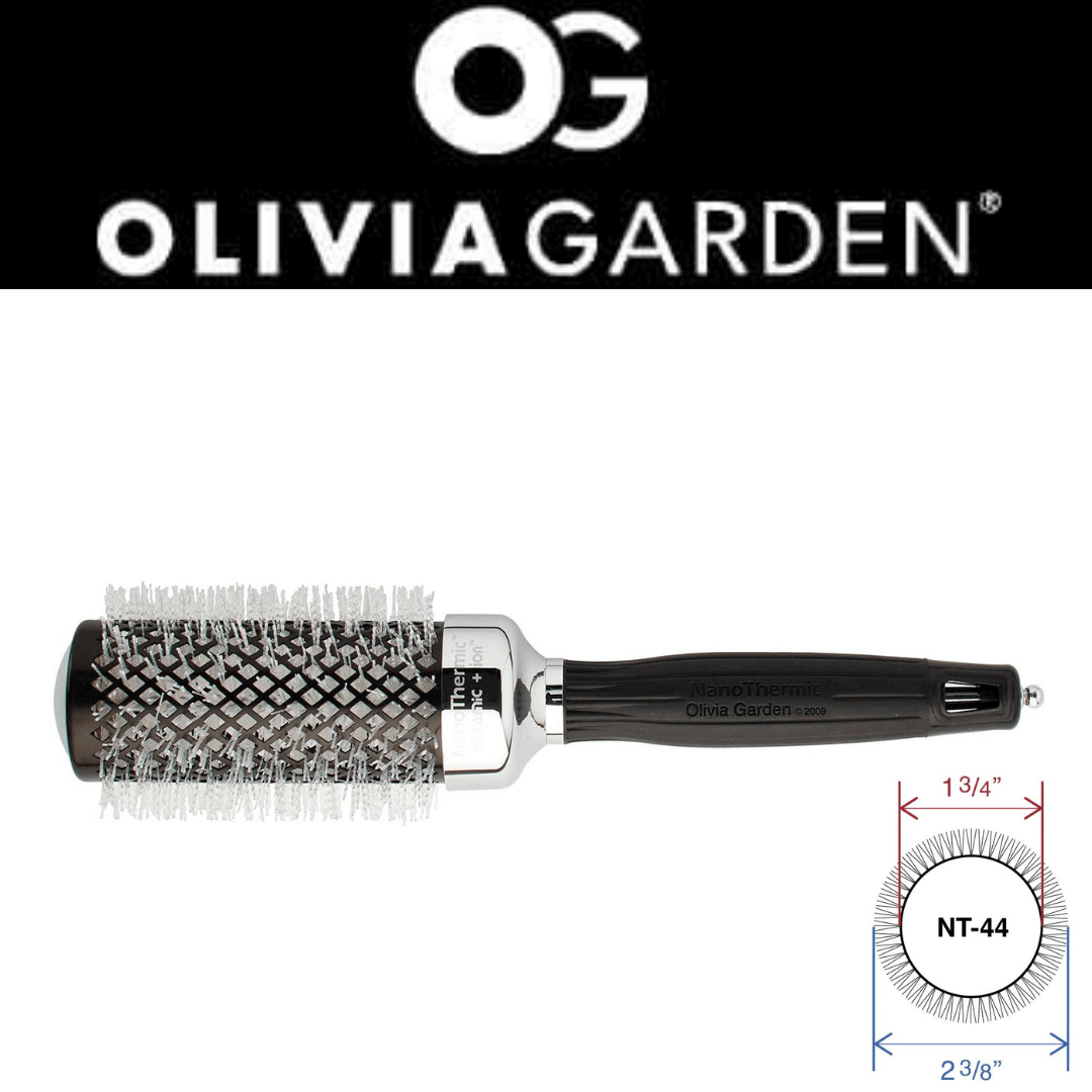 OLIVIA GARDEN Nano Thermic ECLIPSE Limited Edition NT-34BT/44 Nano Ceramic Comb