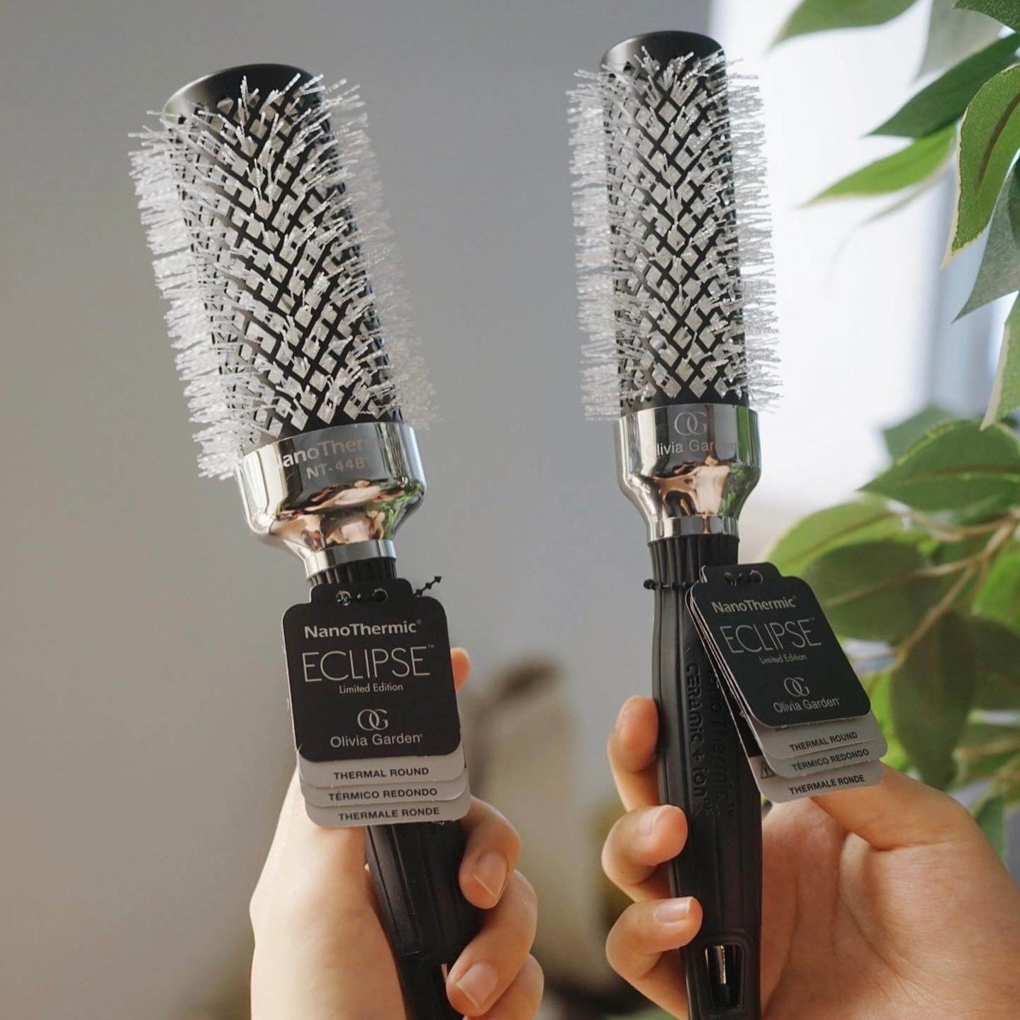 OLIVIA GARDEN Nano Thermic ECLIPSE Limited Edition NT-34BT/44 Nano Ceramic Comb