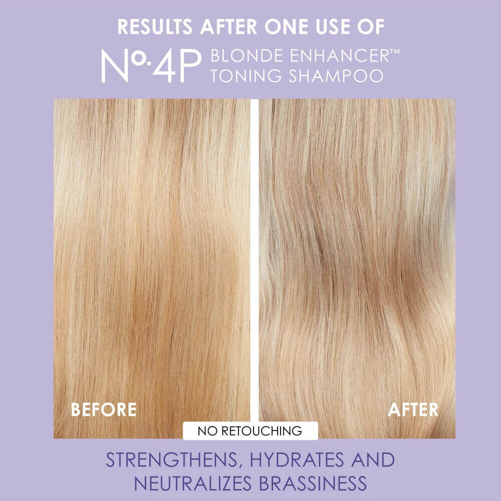 Olaplex Nº.4P Blonde Enhancer Toning Shampoo