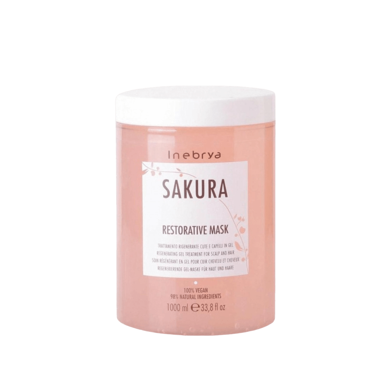 Inebrya Sakura Restorative Mask Sakura Moisturizing Baking Oil 250ml / 1000ml