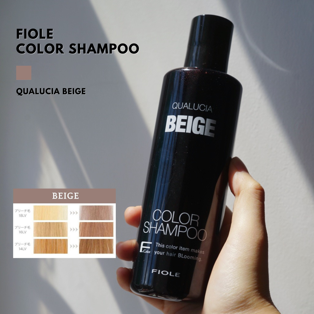 FIOLE QUALUCIA COLOR SHAMPOO Color Protecting, Color Replenishing and Anti-Yellowing Shampoo
