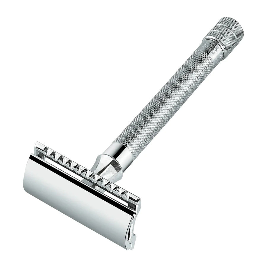 Merkur Solingen 23C Double Edge DE Classic Safety Razor - Long Handle