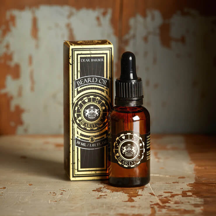 Dear barber beard oil