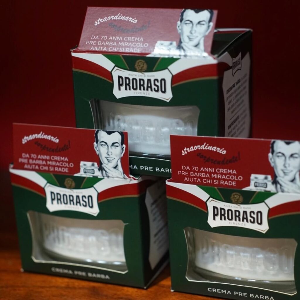 PRORASO pre-shave softening balm-1948 classic