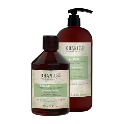 OHANIC BALANCER SHAMPOO 250ML /1000ML balanced oil