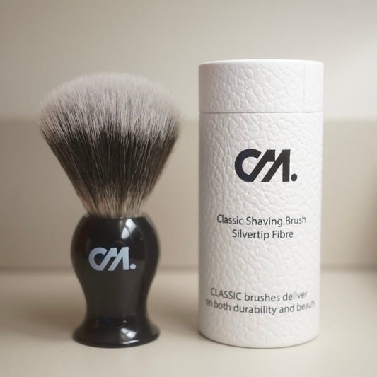 CAPRICE MAKER CLASSIC SHAVING BRUSH SILVERTIP FIBRE 銀尖纖維剃鬚刷