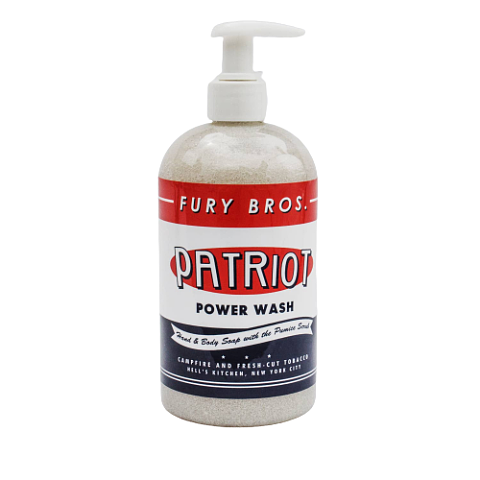 Fury Bros. Patriot Power Wash 16oz 磨砂沐浴露