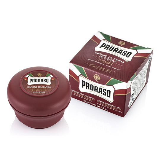 PRORASO 剃鬚皂 （紅色）