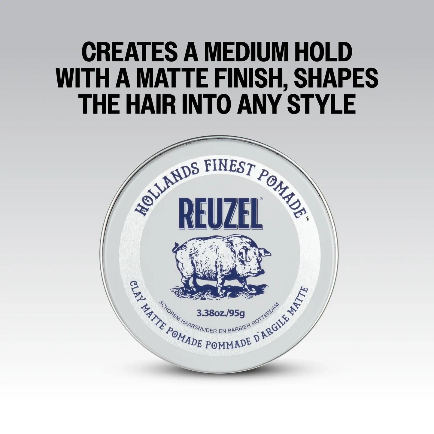 REUZEL Concrete Hold Matte Pomade 4oz 