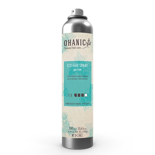Ohanic Eco Hair Spray - Vegan Ecological Hairspray Without Gas 300ml