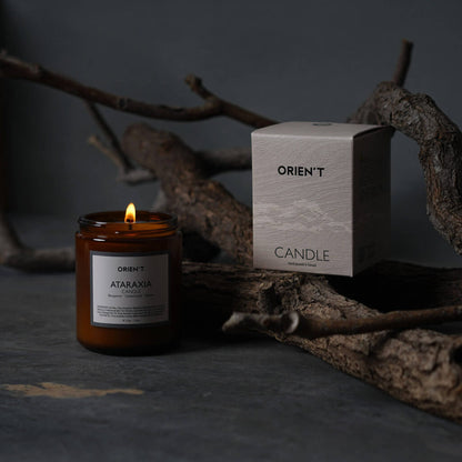 Orient ATARAXIA Candle clear scented candle (compound essential oil) 220g