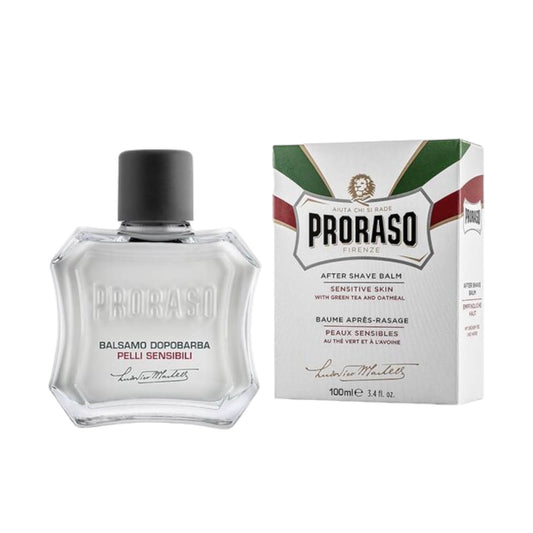 PRORASO After Shave Balm鬚後霜 白色 植萃綠茶