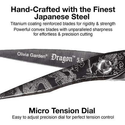 Olivia Garden Dragon Shear Case Deal