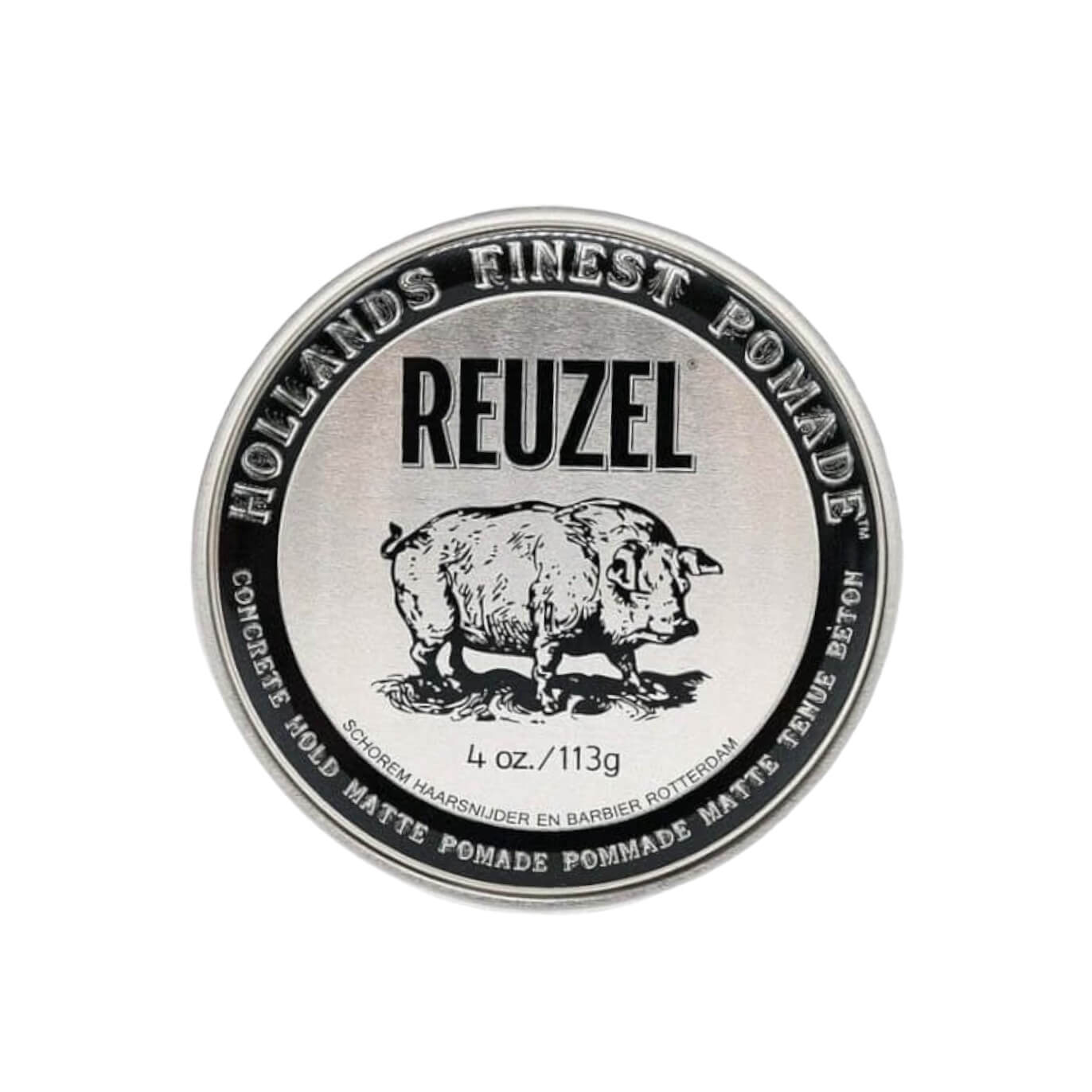 REUZEL Concrete Hold Matte Pomade 4oz 強力啞光水性髮蠟