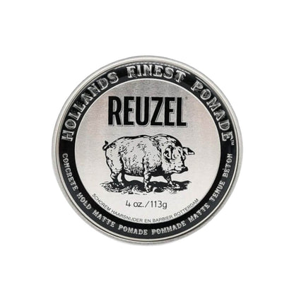 REUZEL Concrete Hold Matte Pomade 4oz 強力啞光水性髮蠟