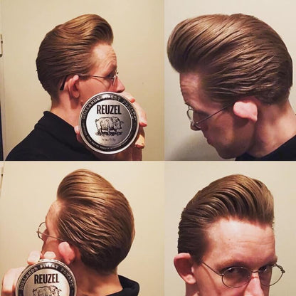 REUZEL Concrete Hold Matte Pomade 4oz 強力啞光水性髮蠟