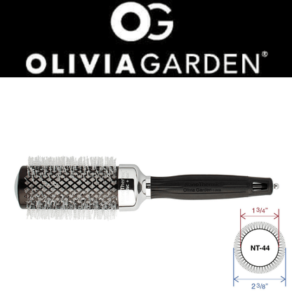 OLIVIA GARDEN Nano Thermic ECLIPSE Limited Edition NT-34BT/44 Nano Ceramic Comb