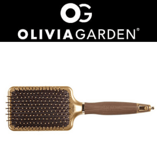 OLIVIA GARDEN NanoThermic Ceramic + Ion Shaper Paddle brush 納米陶瓷離子板梳