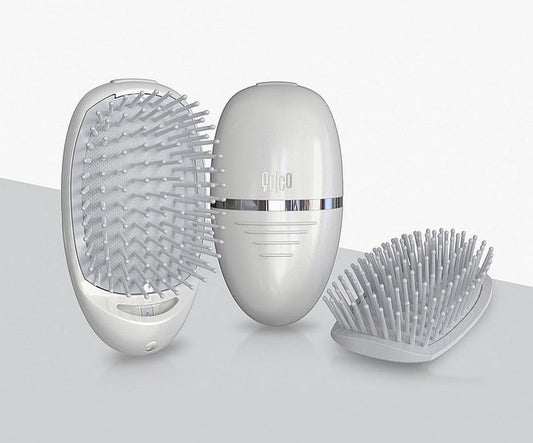 Quico HC301 Negative Ion Comb (White/Black)