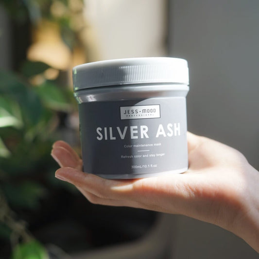 Jess mood silver ash mask 300ml complementary color baking oil (grey)
