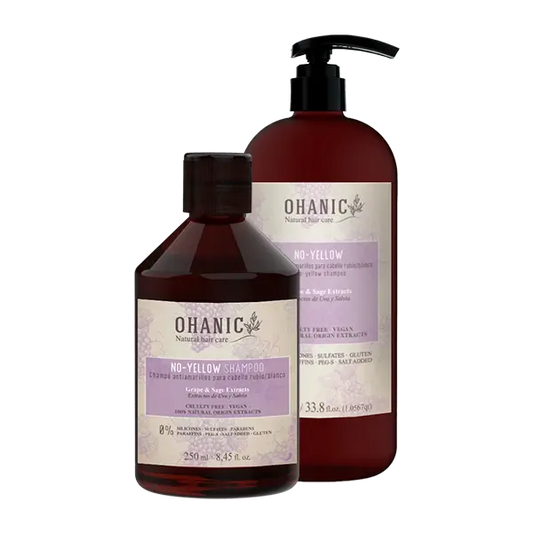 OHANIC NO YELLOW SHAMPOO 250ML/1000ML 去黃洗頭水