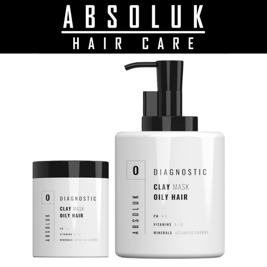 ABSOLUK OILY HAIR CLAY MASK 250ML / 1000ML oil control