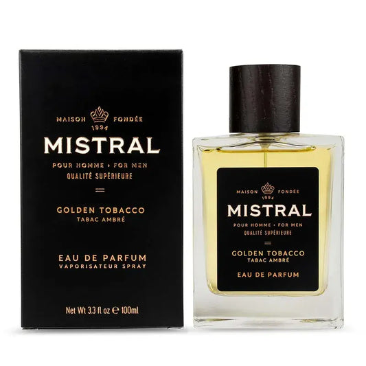 美國 Mistral Golden Tobacco Eau De Parfum 金色菸葉 男性香水