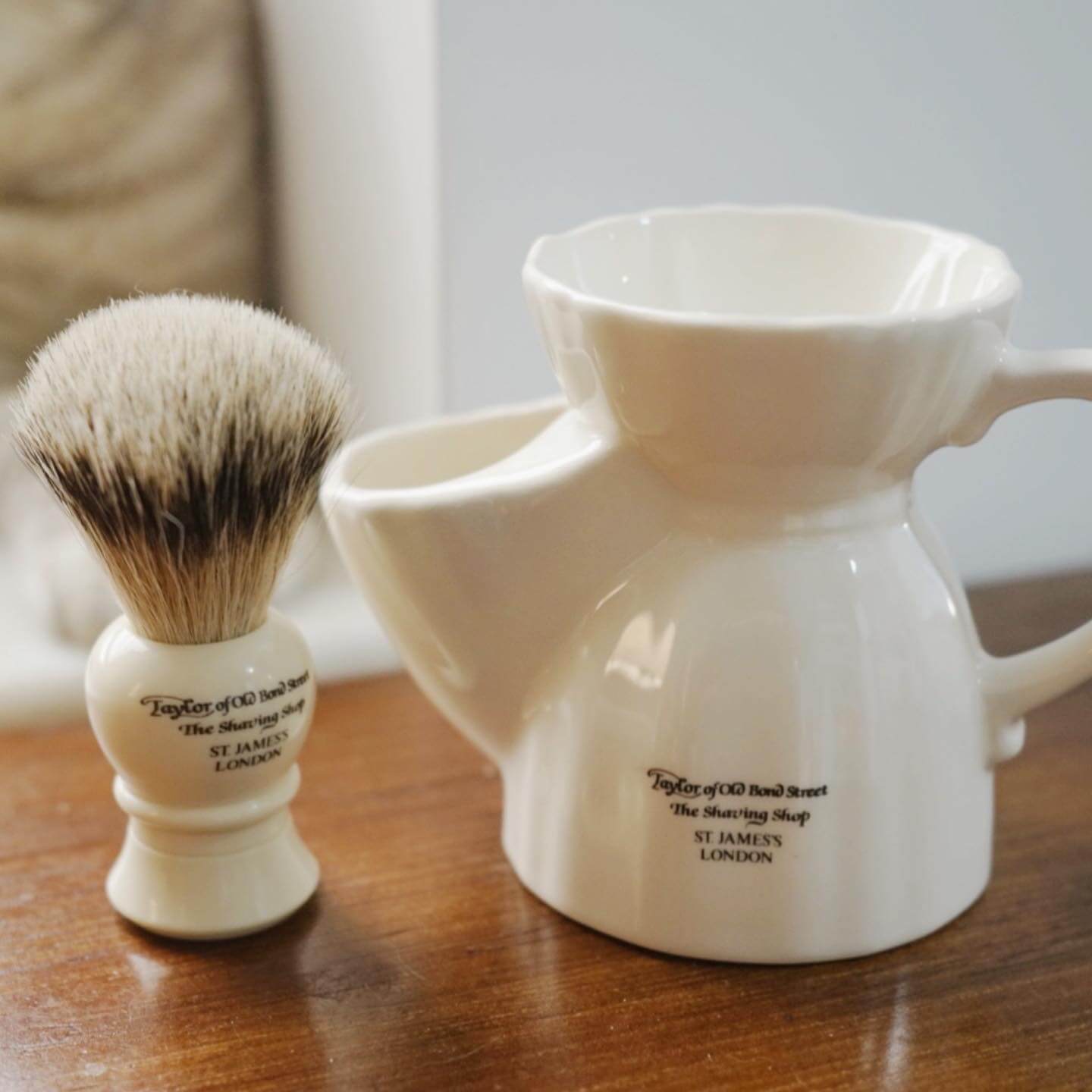 Taylor of Old Bond Street Victorian Ceramic Mug Ceramic Shaving Soap Bowl