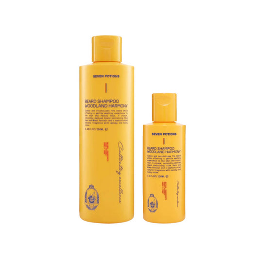 Seven Potions Woodland Harmony Beard Shampoo Natural Organic Gentleman's Shampoo 100 ml/250ml