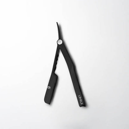 L3VEL3 Milly Clutch Razor contouring jet razor high-quality matte black/matte powder (comes with a box of Japanese feather jet blades)