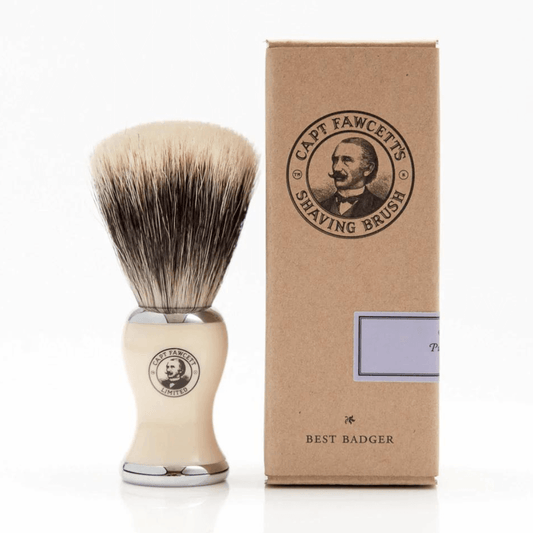 Captain Fawcett’s traditional ‘Super’ Badger Shaving Brush 經典獾毛剃鬚刷