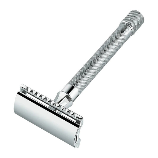 Merkur Solingen 23C Double Edge DE Classic Safety Razor - Long Handle