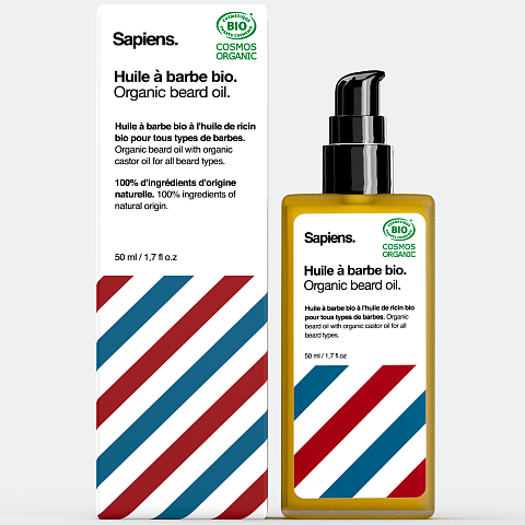 Sapiens.有機鬍鬚油50ml – 清新X木質化