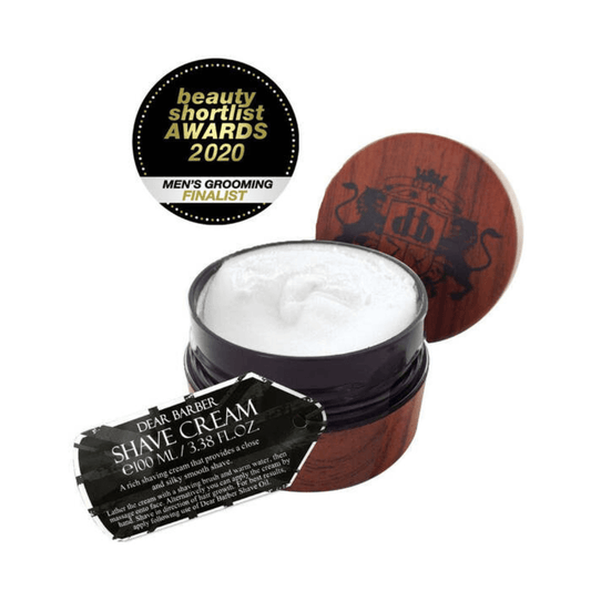 British DEAR BARBER Shave Cream Light British Cologne